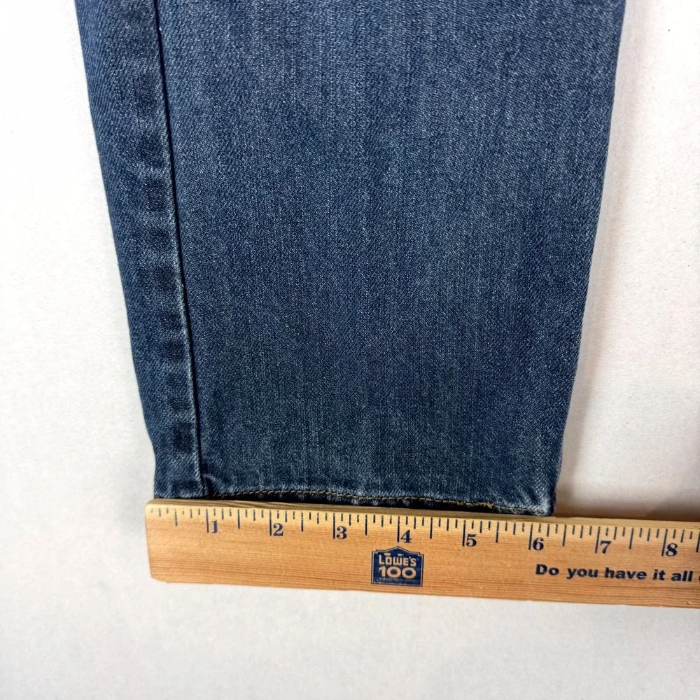 Bullhead Denim Co. Jeans Men 29x30 Blue Cotton Medium Wash Mid Rise Straight Leg